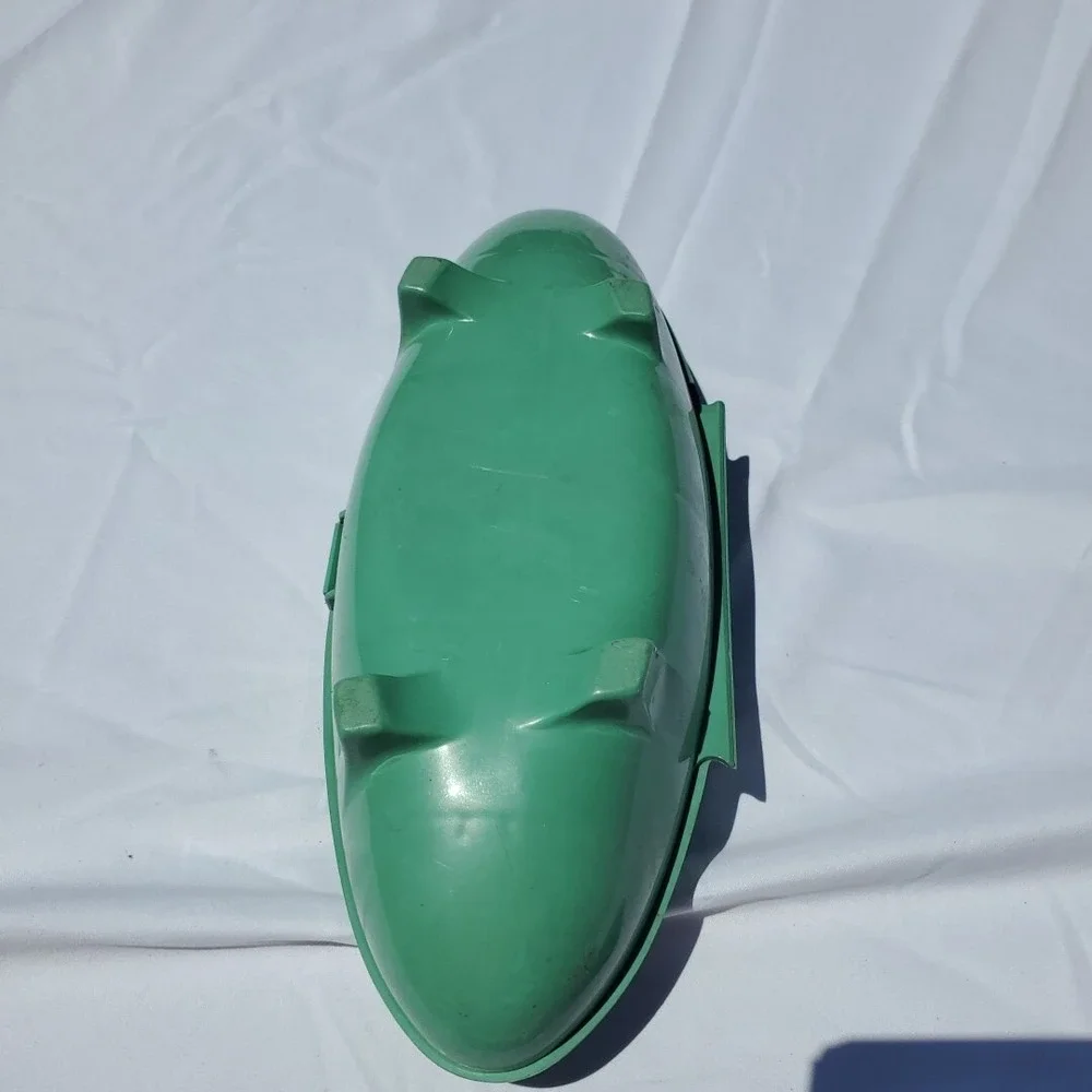 Singer Vintage Buttonholer #2547925 or 2536620 with‎ Attachments Green Case VTG